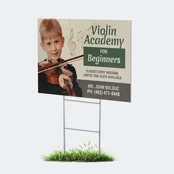 4mm Corrugated Plastic Yard Signs Thumbnail